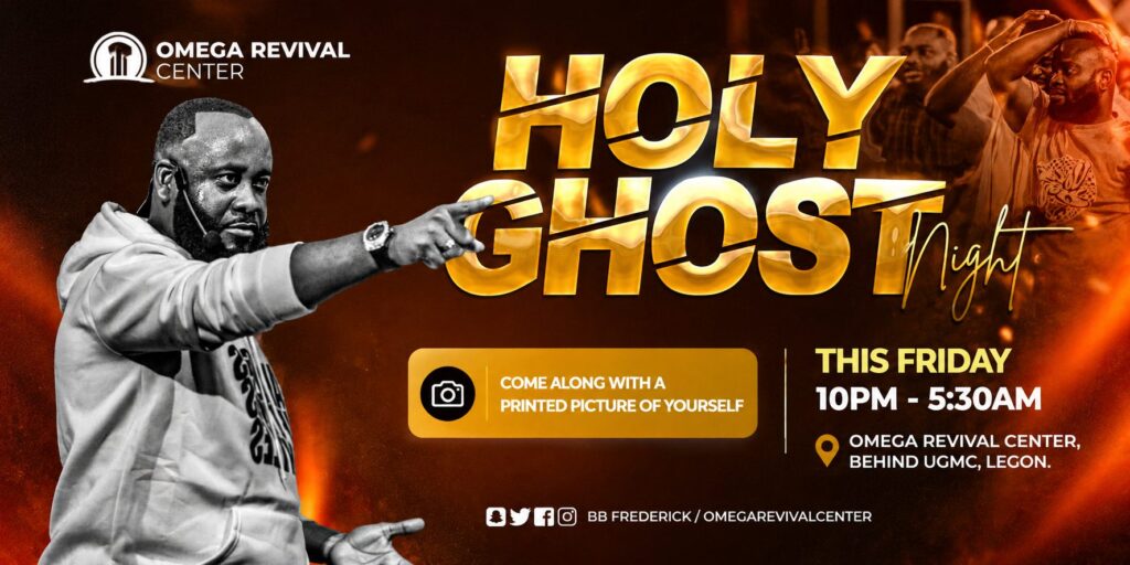 Holy Ghost Night event flyer