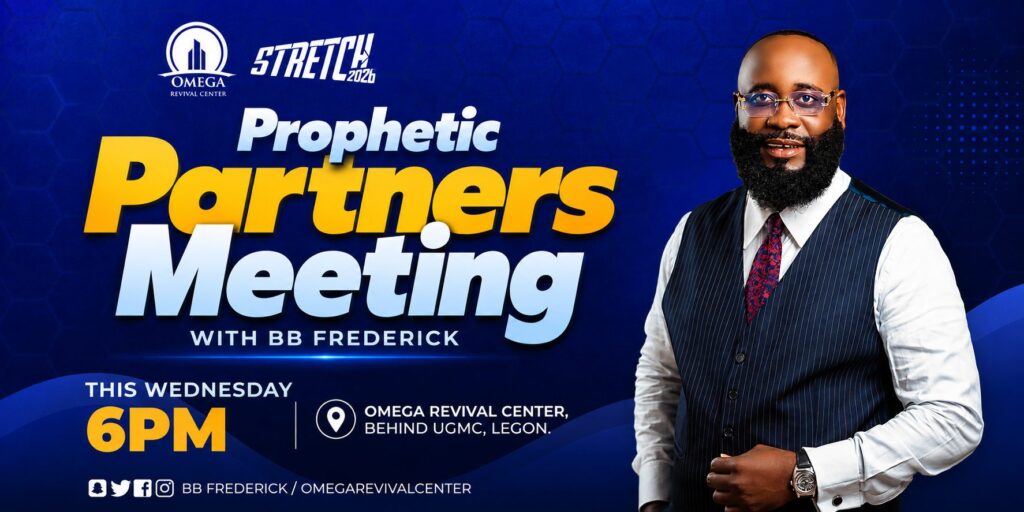 Prophetic Partners Meeting event flyer